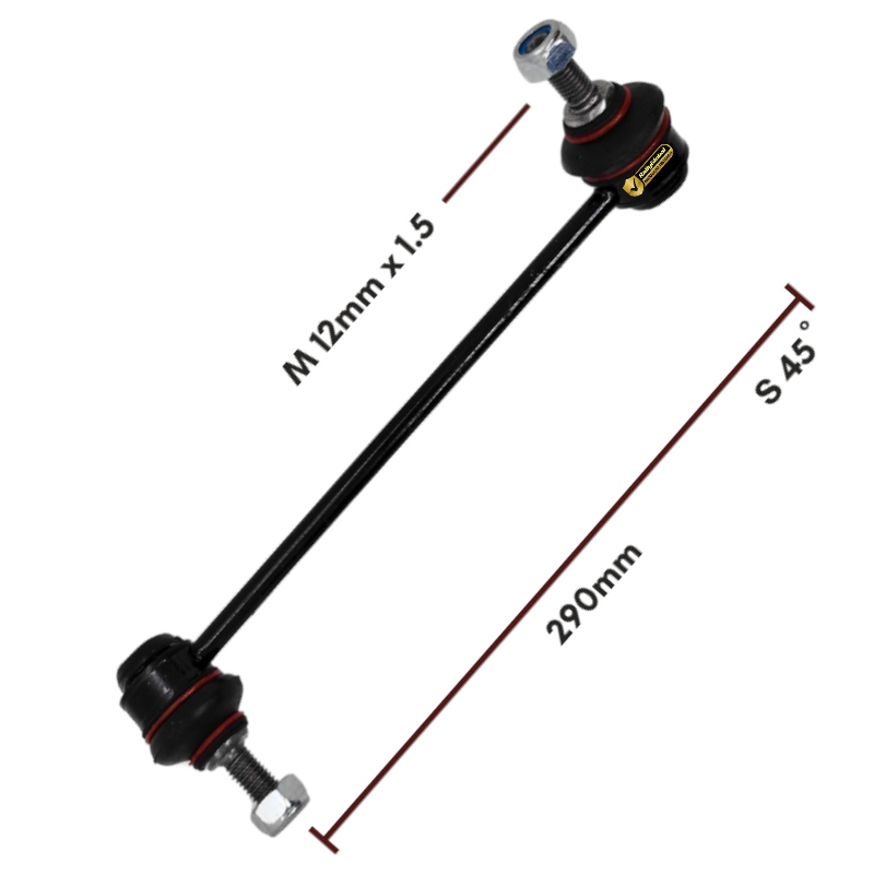 BIELETA CHEVROLET CAPTIVA DEL. 290MM DERECHA CAPTIVA S 12MM