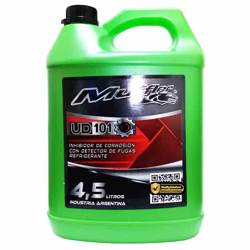 REFRIGERANTE ANTIACIDO LISTO PARA USAR X 4.5 LTS VERDE UD101