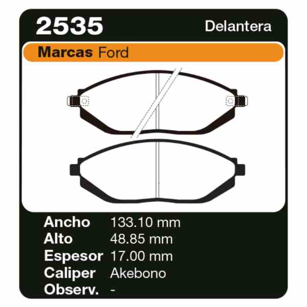 PASTILLAS DE FRENO CHEVROLET SPARK 1.0 - 1.2 /MATIZ III 1.0