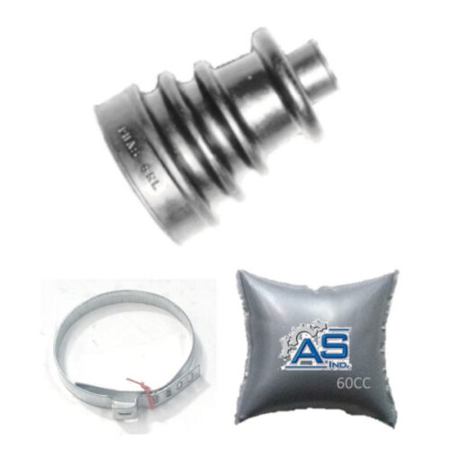 FUELLE DE SEMIEJE PIRAMIDE LADO RUEDA KIT CON ABRAZADERAS