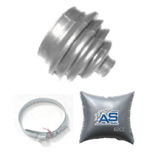FUELLE DE SEMIEJE LADO RUEDA KIT CON ABRAZADERAS METALICAS Y