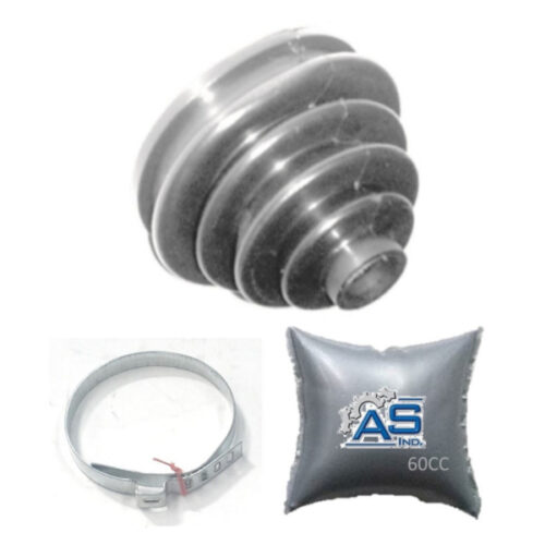 FUELLE DE SEMIEJE LADO RUEDA KIT CON ABRAZADERAS METALICAS Y