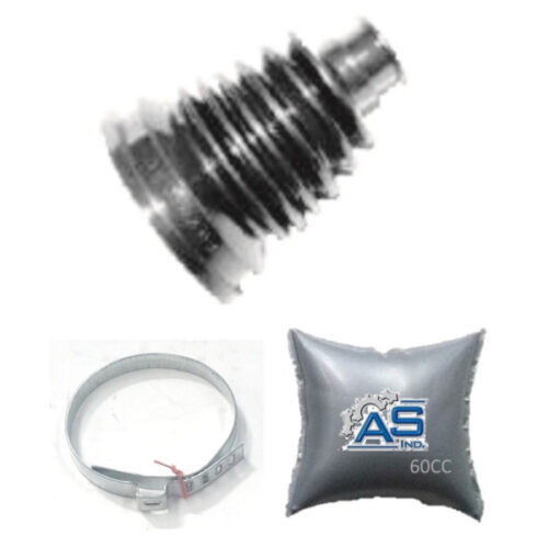 FUELLE DE SEMIEJE LADO RUEDA KIT CON ABRAZADERAS METALICAS Y