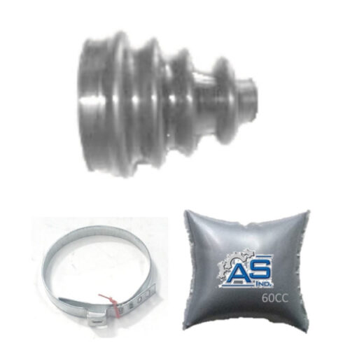 FUELLE DE SEMIEJE AMBOS LADOS KIT CON ABRAZADERAS METALICAS