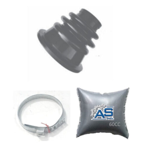 FUELLE DE SEMIEJE LADO CAJA IZQUIERDO KIT CON ABRAZADERAS