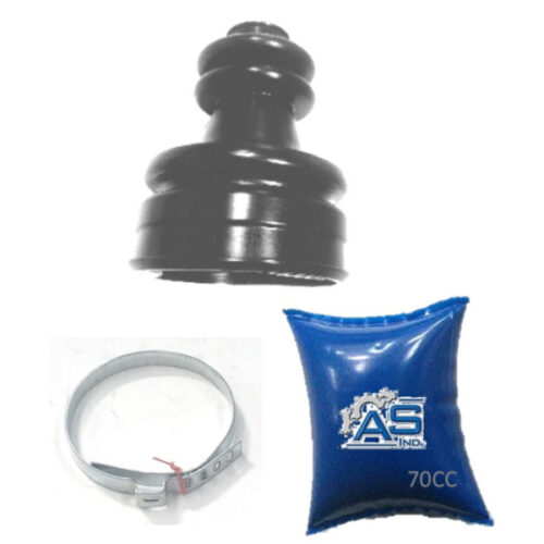 FUELLE DE SEMIEJE LADO CAJA TRICETA KIT CON ABRAZADERAS