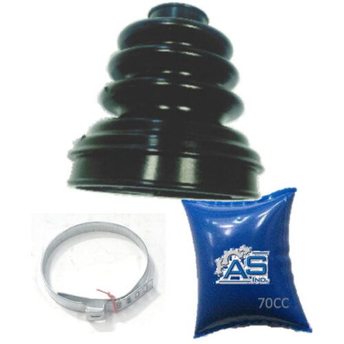 FUELLE DE SEMIEJE LADO CAJA TRICETA KIT CON ABRAZADERAS