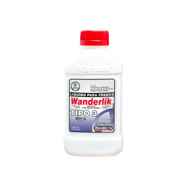 LIQUIDO PARA FRENOS DOT 3 X 200CC LINK CHAS