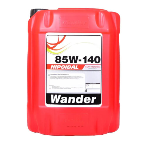 ACEITE TRANSMISION HIPOIDAL T85W140 API GL5 X 20L