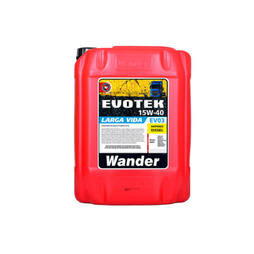 ACEITE MOTOR EXTRA VIDA 15W40 LV EV 03 API CI4 X 20L 45K