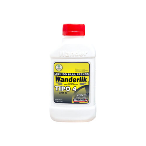 LIQUIDO PARA FRENOS DOT 4 X 200CC LINK CHAS