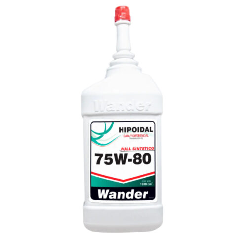 ACEITE TRANSMISION SINTETICO HIPOIDAL T 75W80 API GL5 1L