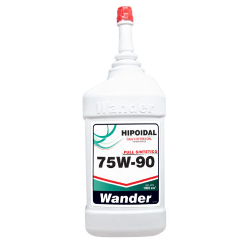ACEITE TRANSMISION SINTETICO HIPOIDAL T 75W90 API GL5 1L