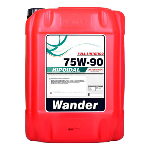 ACEITE TRANSMISION SINTETICO HIPOIDAL T 75W90 API GL5 20L