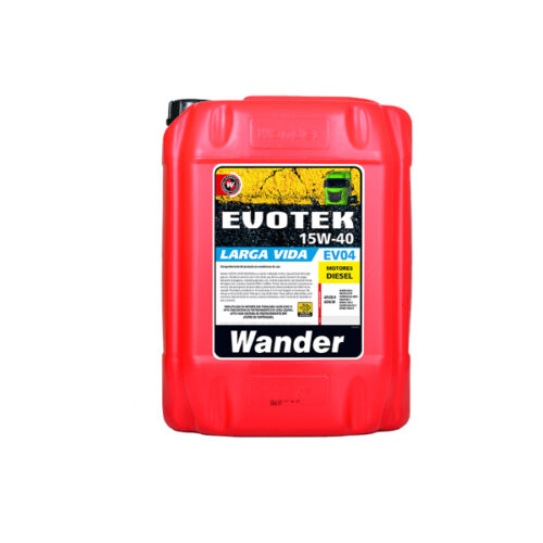 ACEITE MOTOR LARGA VIDA 15W40 LV EV 04 API CK4 X 20L P/