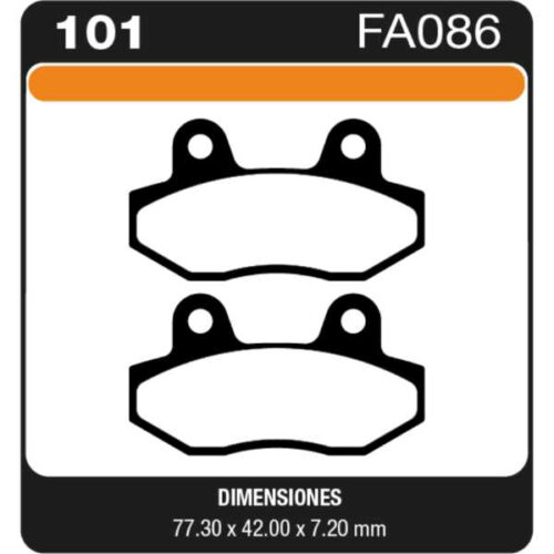 PASTILLAS DE FRENO MOTO GILERA SMASH GUERRERO TRIP MONDIAL LD ZANELLA ZB 110