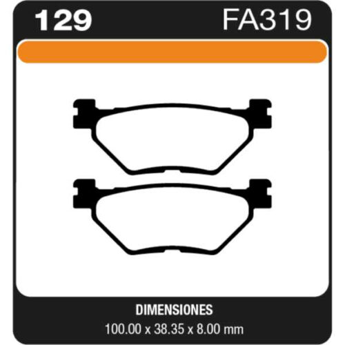 PASTILLAS DE FRENO YAMAHA FJR 1300 - TDM 900 Y OTRAS