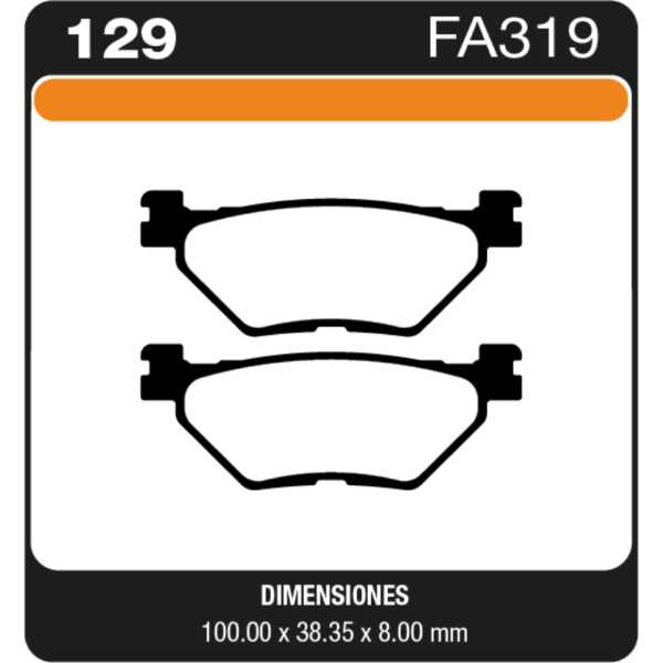 PASTILLAS DE FRENO YAMAHA FJR 1300 - TDM 900 Y OTRAS