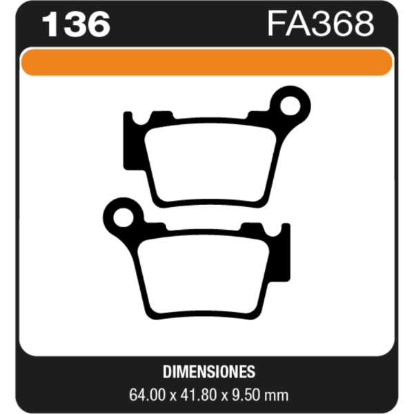 PASTILLAS DE FRENO BENELLI BX 449 - SPORT ENDURO 450