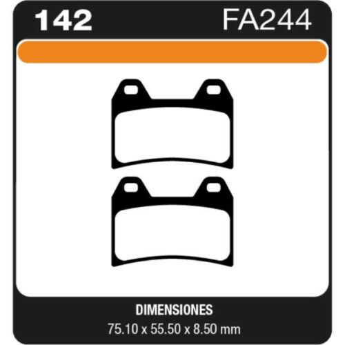 PASTILLAS DE FRENO MOTO DUCATI SUPERSPORT 99 F F - MONSTER 00-01 F