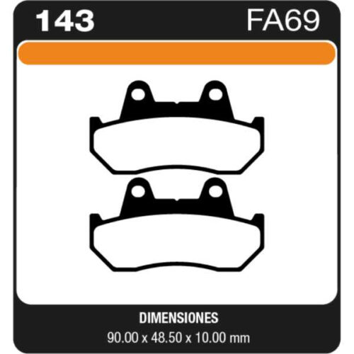 PASTILLAS DE FRENO MOTO HONDA 600 VH/VJ/VK “TRANSALP” 87-