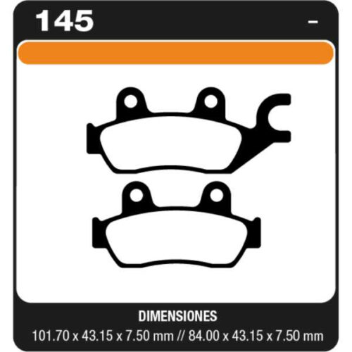 PASTILLAS DE FRENO MOTO HONDA CB 190 R STORM 125